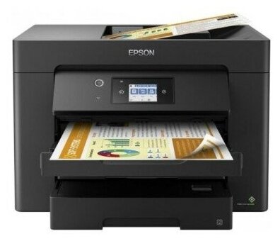 МФУ струйное Epson Workforce WF-7830DTWF, цветн A3