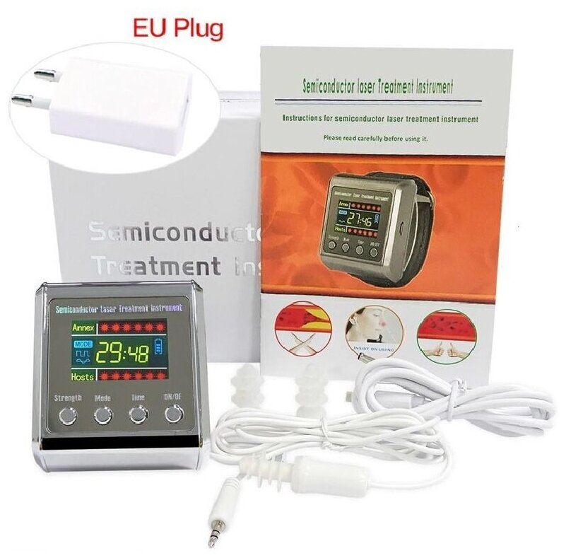 Домашний лазерный терапевтический прибор для очищения кровеносных сосудов Semiconductor Laser Therapy Treatment DW-500
