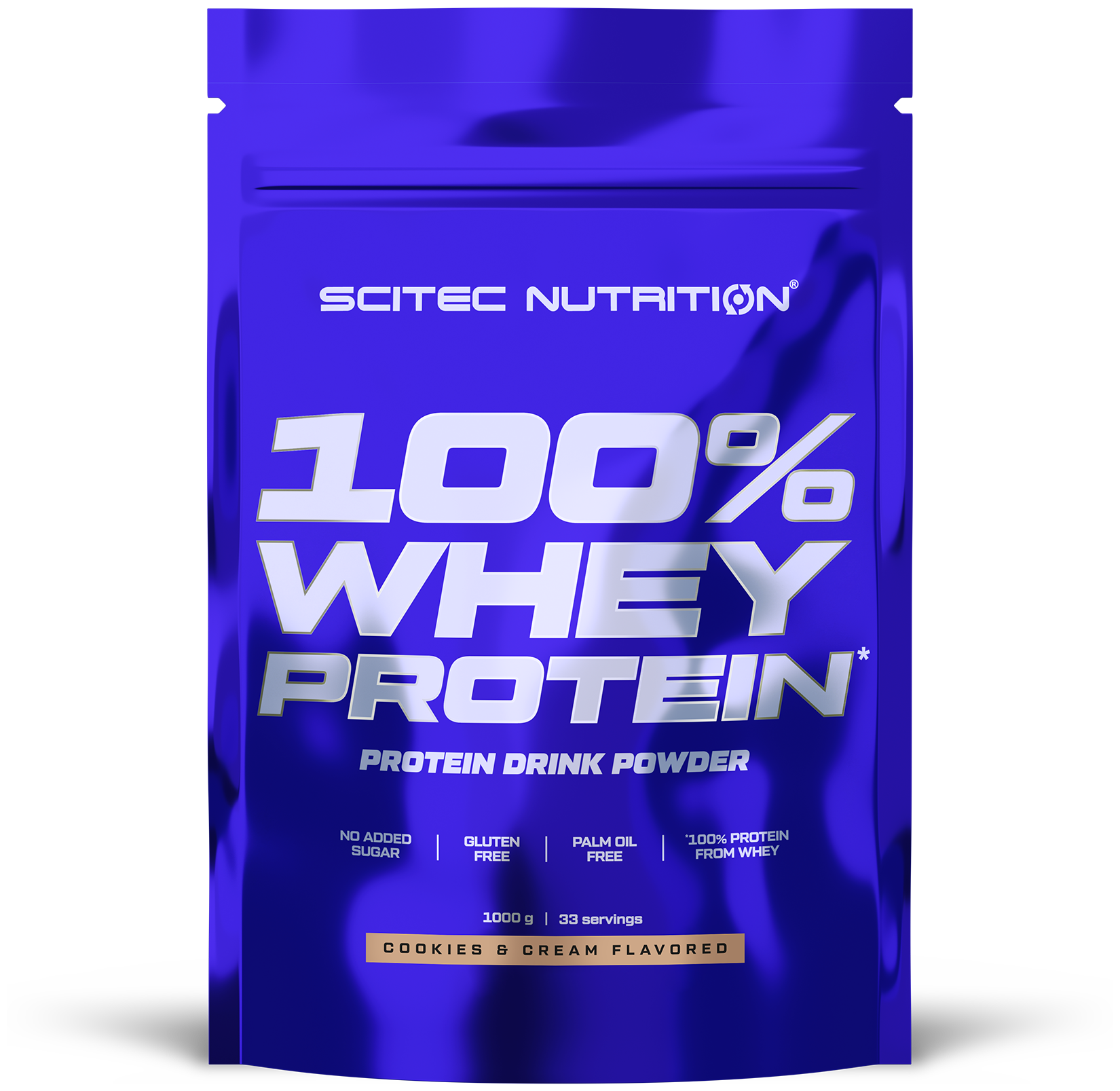 Scitec Nutrition 100% Whey Protein 1000 г (Печенье и крем)