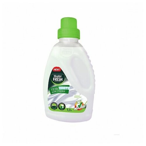 Гель для стирки белого белья Master Fresh White, 1,3 л