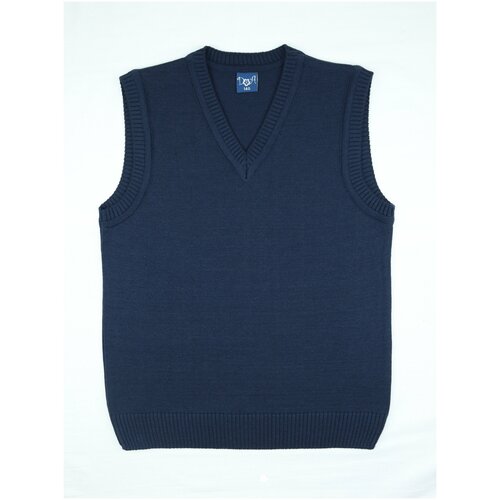 фото Школьный жилет дима и алиса, размер 40, синий