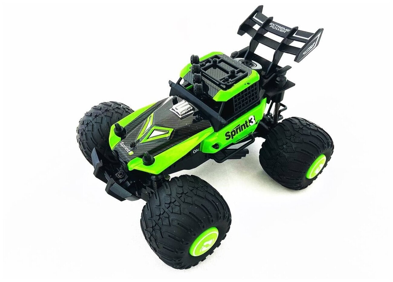 Радиоуправляемая трагги CraZon Ghost / Sprint 2WD 1:28 (сменные колеса и корпус) Create Toys CR-172802