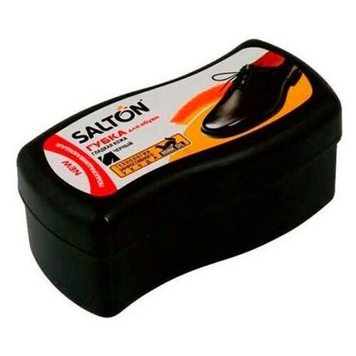 Губка для обуви Unimax волна, из гладкой кожи, черная