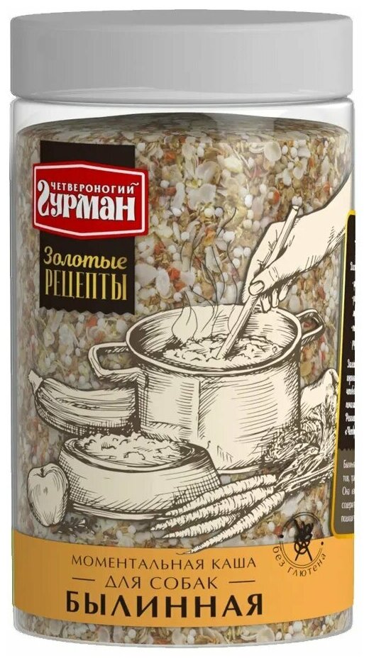 Четвероногий Гурман Корм сухой для собак Каша Былинная 300 г