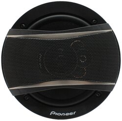 Автомобильные динамики "Pioneer TS-A1696S" / Комплект из 2 штук / Коаксиальная акустика 3-х полосная, 16 См (6 Дюйм.), 400 Вт.