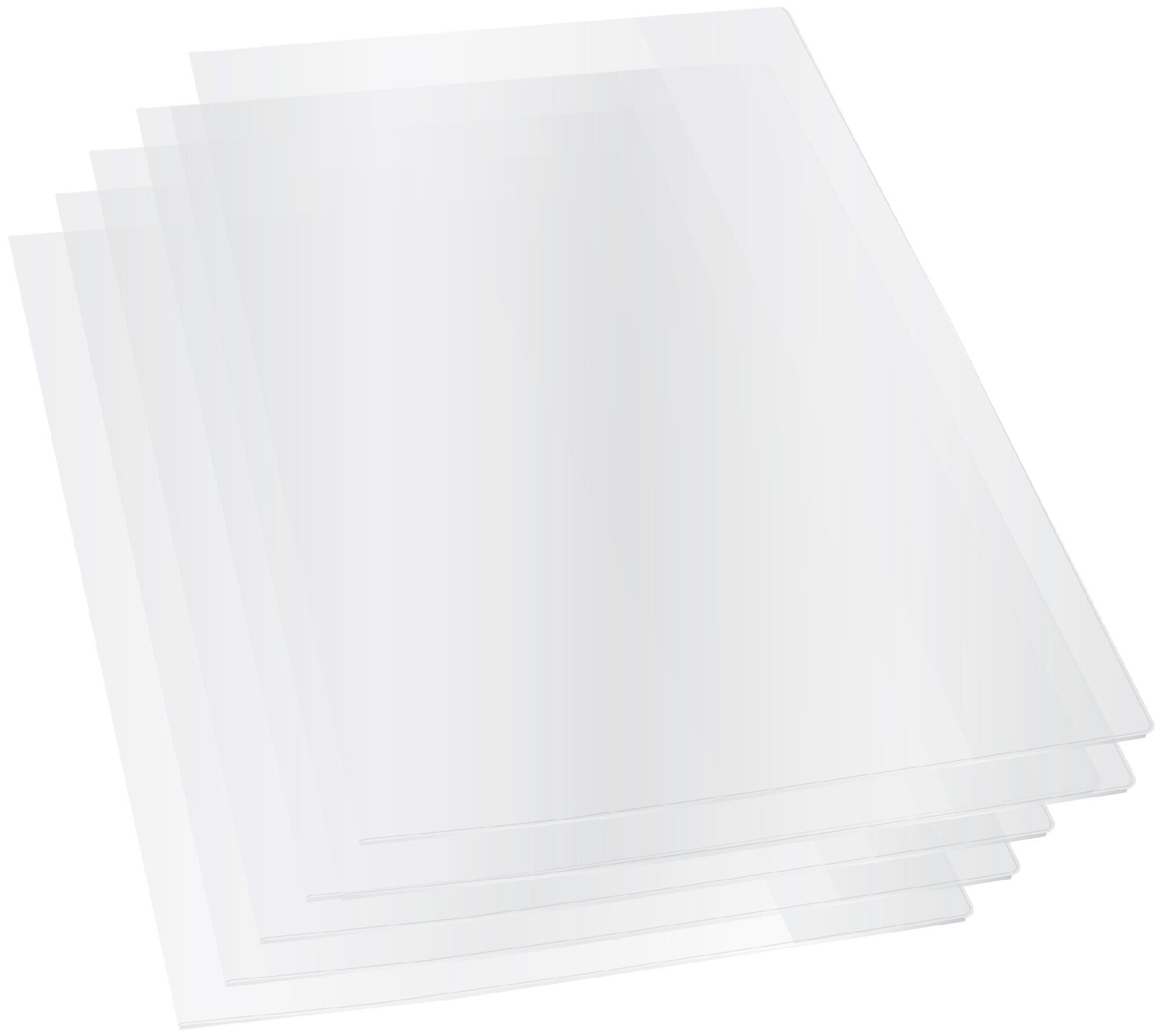 Обложка (набор 5 штук) для тетрадей, учебников (302х440 мм), (382081) Silwerhof - фото №4