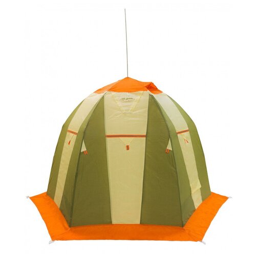 Палатка рыбака Митек Нельма 2 (оранж-беж/хаки)