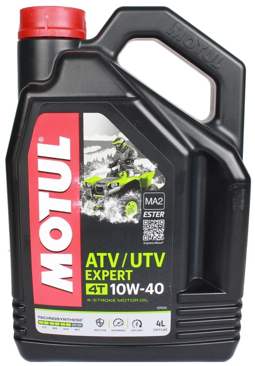 Моторное масло MOTUL ATV-UTV Expert 4T 10W-40 4 л