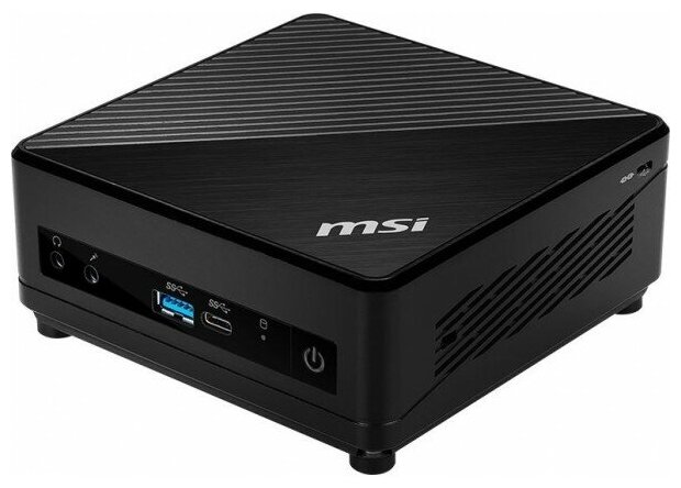 Неттоп MSI Cubi 5 10M-053RU black (Core i3 10110U/8GB/256GB SSD/VGA Int/GbitEth/WiFi/BT/noOS) (9S6-B18311-665)