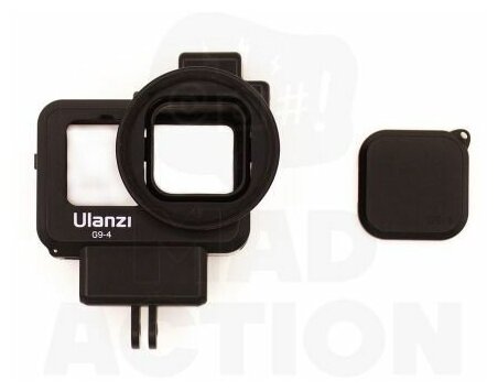 Пластиковая рамка Ulanzi для GoPro 9/10/11 Black с местом для микрофонного адаптера AAMIC-001