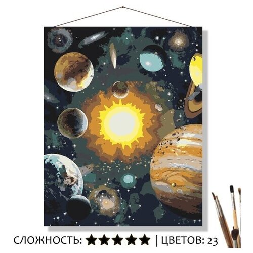 Картина по номерам 50*40 Галактика