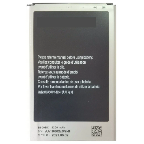 Аккумулятор для телефона Samsung N9000 NOTE 3 B800BU (3200мАч) аккумулятор cs smn900xl b800bc для samsung note 3 n9000 3 8v 3200mah 12 16wh