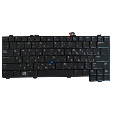 Клавиатура NSK-DA00R для Dell Latitude XT, XT2, NSK-DA10R, NSK-DA20R, 9J.N9582.00R, 9J.N9582.10R, 9J.N9582.20R, NSK-DA001, 0RW571