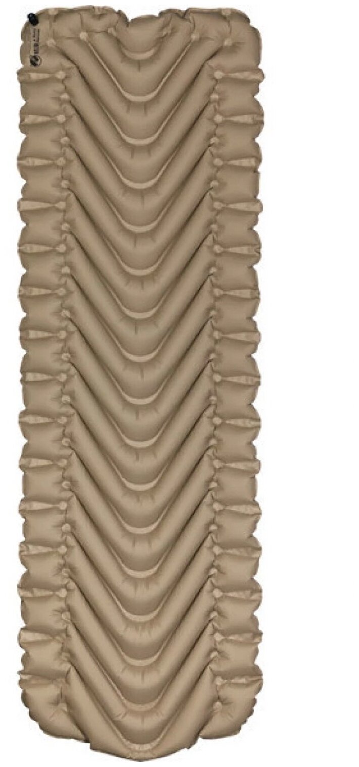 Надувной коврик KLYMIT Insulated Static V Recon, песочный