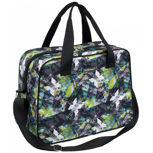 Сумка дорожная ErichKrause, 21 л, 29х20х38 см, зеленый, мультиколор