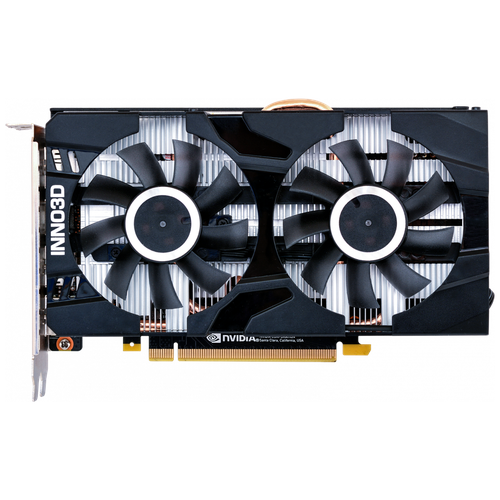 Видеокарта Inno3D GeForce GTX 1650 D6 TWIN X2 OC 4GB (N16502-04D6X-1177VA25)