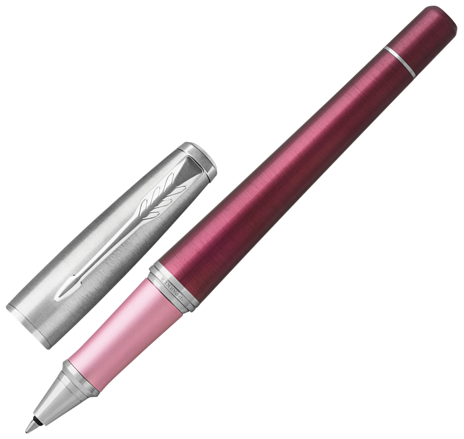 Ручка-роллер PARKER «Urban Premium Dark Purple CT», корпус темно-пурпурный, хромированные детали, черная, 1931570