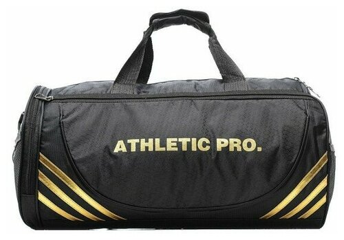 Сумка спортивная Athletic pro., 26х24х47 см, черный