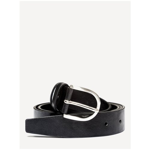 фото Женский кожаный ремень lakestone forty black 10121/bl