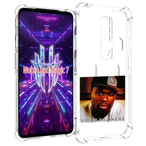 чехол mypads 50 cent going no where для zte nubia red magic 7s pro задняя панель накладка бампер Чехол MyPads 50 Cent - Going No Where для ZTE Nubia Red Magic 7 задняя-панель-накладка-бампер