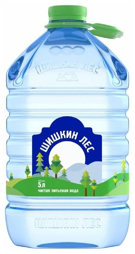 Вода Шишкин лес питьевая негазированная, 5л