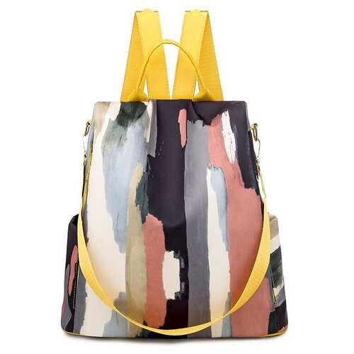 фото Рюкзак женский vibrosa / рюкзак женский школьный / сумка рюкзак женская, 24х27х17 см, разноцветный