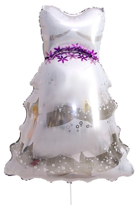 Шар фольгированный 40" Страна Карнавалия "Свадебное платье"