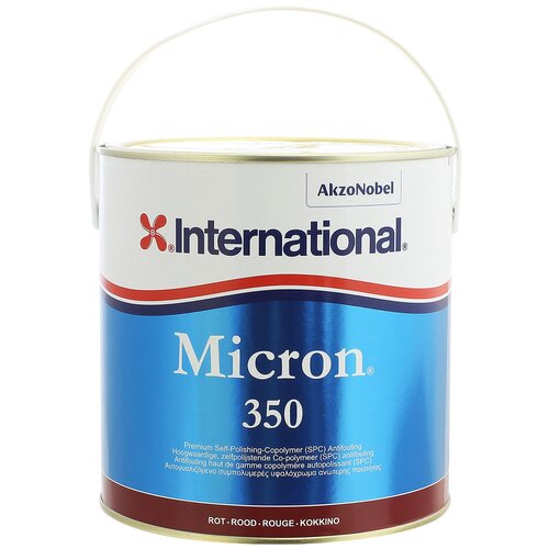 Необрастающая краска Micron 350, светло-синяя, 2,5 л