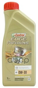 Масло Моторное Castrol Edge Professional A5 Volvo 0w-30 1 Л 15af76 Castrol арт. 15AF76