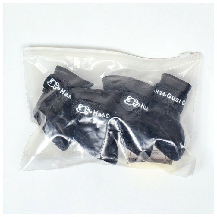 Сапоги резиновые "Вездеход", набор 4 шт., р-р М (подошва 5 Х 4 см), чёрные - фотография № 6