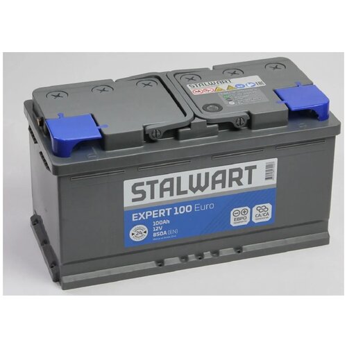 Аккумуляторная батарея STALWART Expert 6СТ-100.0 (обратная полярность)