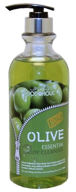 Гель для душа с экстрактом оливы Essential Body Cleanser Olive, 750 мл Food a Holic - фото №2