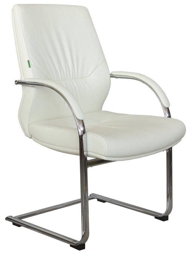 Офисное кресло для посетителей и переговорных Riva Design Alvaro-SF (C 1815) Белое