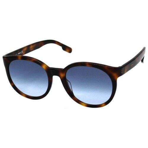 Солнцезащитные очки KENZO, панто, оправа: пластик, для женщин, коричневый