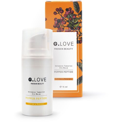 G.LOVE Интенсивный бальзам для кожи вокруг глаз с пептидами Intensive Targeted Eye Balm Pepper Peptide