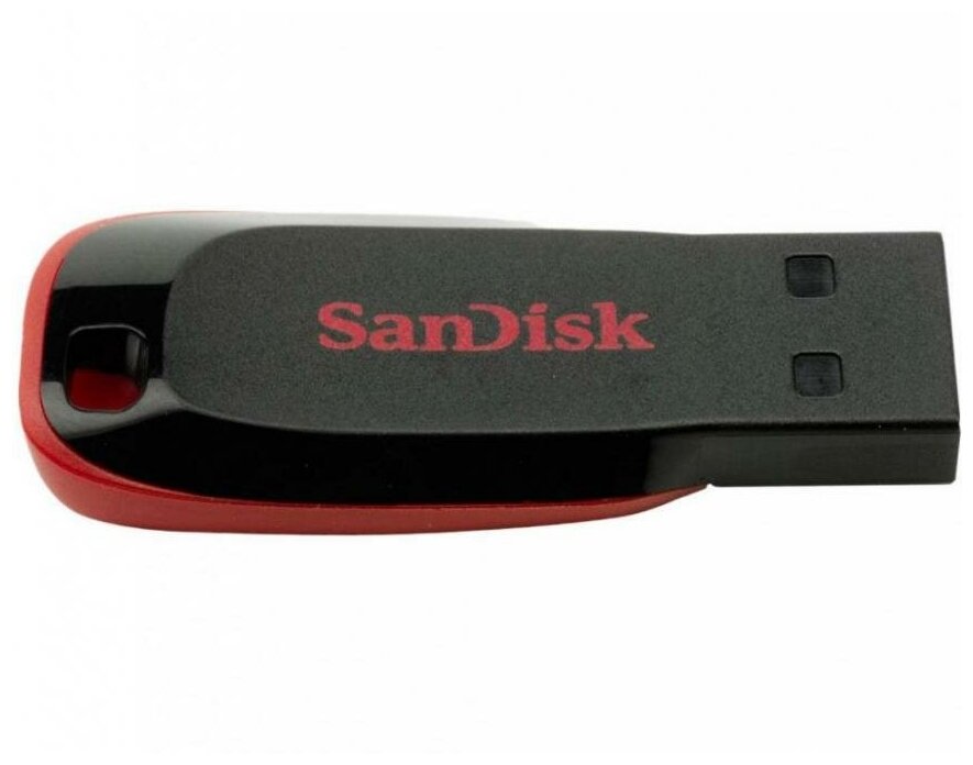 Флеш-накопитель USB 64GB SanDisk Cruzer Blade чёрный - фотография № 5