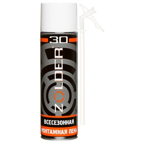 Пена монтажная всесезонная Zolder 30 бытовая 450мл 249₽