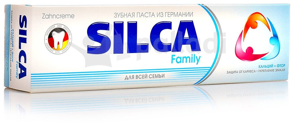 Зубная паста SilcaMed "Family", 100мл - фото №3