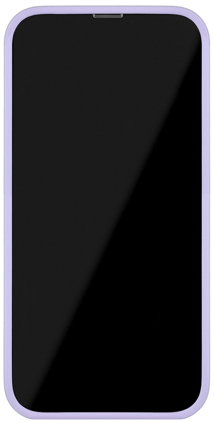 Чехол защитный uBear Touch Case для iPhone 14 Pro, силикон, софт-тач, фиолетовый