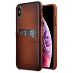 Кожаный чехол накладка Melkco Elite Series для iPhone XS Max (6.5