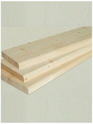 Ступени деревянные для лестницы (подоконник) / Сорт-АБ / 900x250x40 мм