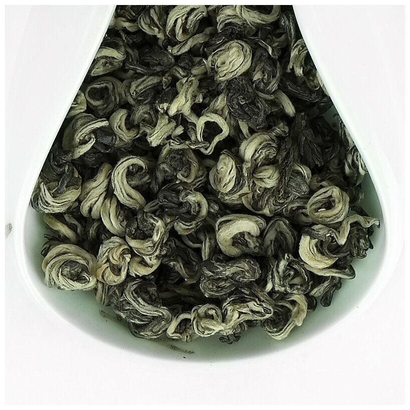 Аромат чая, Би Ло Чунь №1, Китайский чай, Зеленый чай листовой, 100гр - фотография № 2