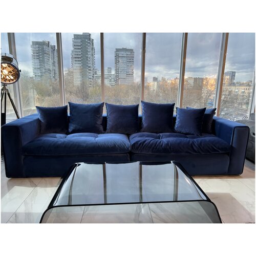 Диван в стиле Лофт, мягкий, велюр