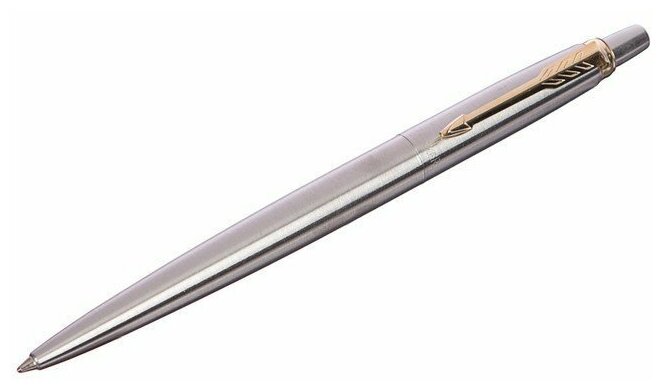 Набор Parker Jotter Core FK691 (2093257) Stainless Steel GT ручка перьевая, ручка шариковая подар.ко - фото №10