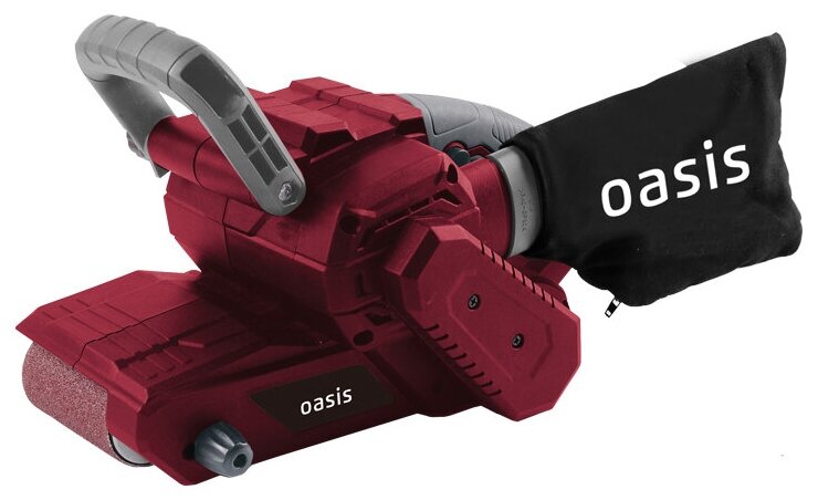 OASIS Шлифмашина ленточная Oasis GL-105 PRO 1050 Вт 120-380 м/мин поверхность 76х155 мм