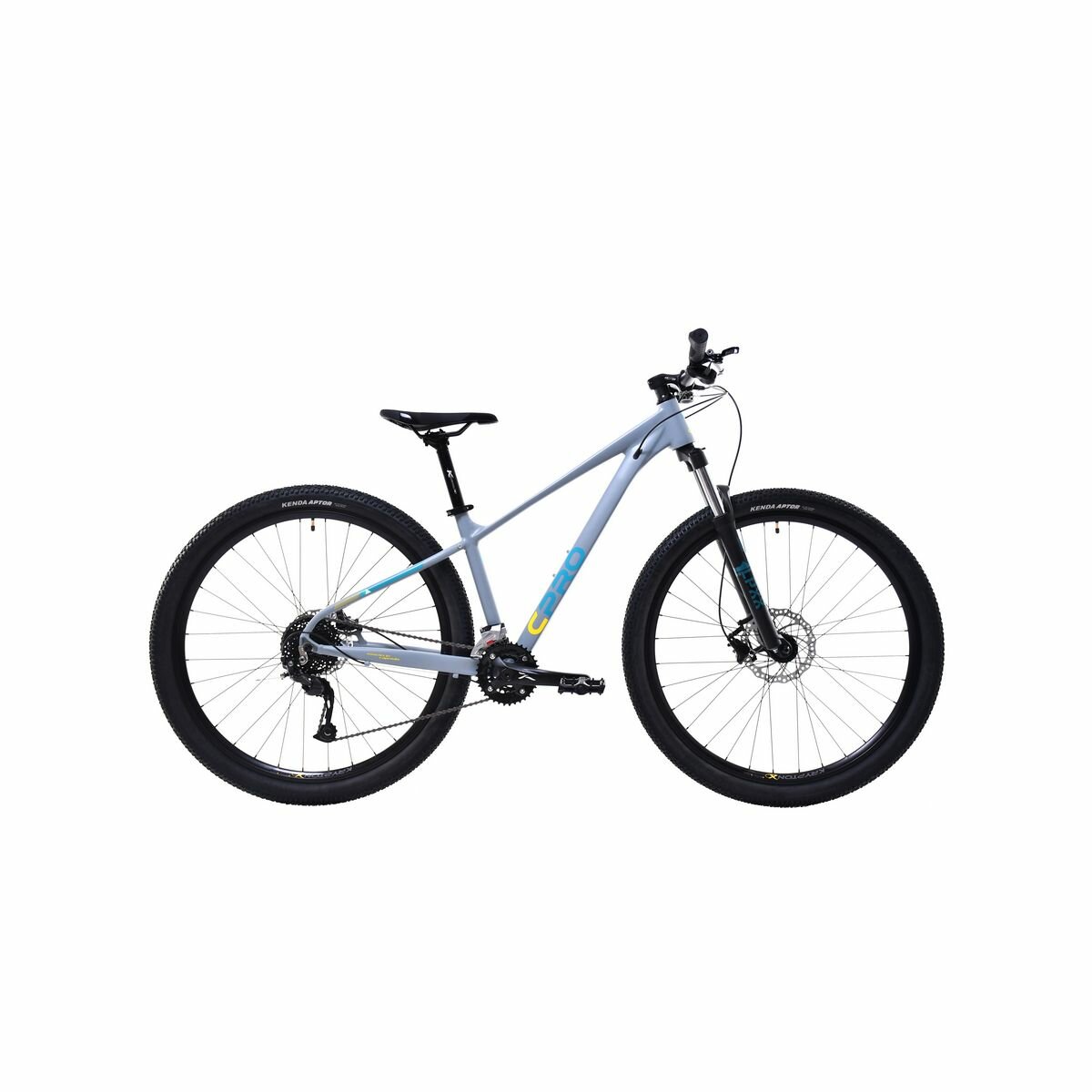 Велосипед CAPRIOLO MTB AL PHA 9.4 (2 X 9), рама алюминий 19', колёса 29' (серый), нагрузка до 130кг