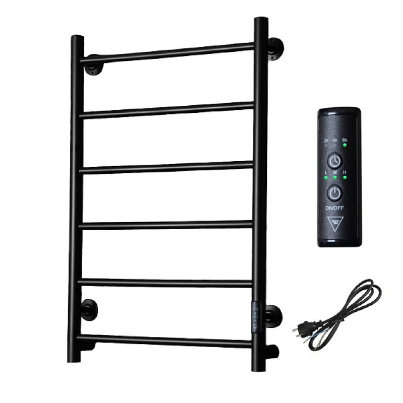 Полотенцесушитель электрический (лесенка) Тругор Аспект Пэк сп 1 80х40 см черный