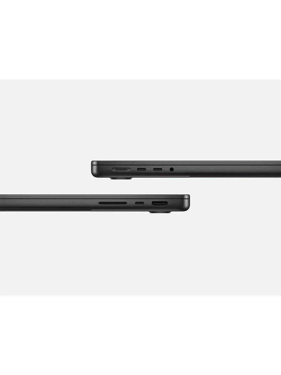 Ноутбук Apple MacBook Pro 14" (2024) (M4 10C CPU, 10C GPU) 16 ГБ, 512 Гб SSD, чёрный космос — фото 1