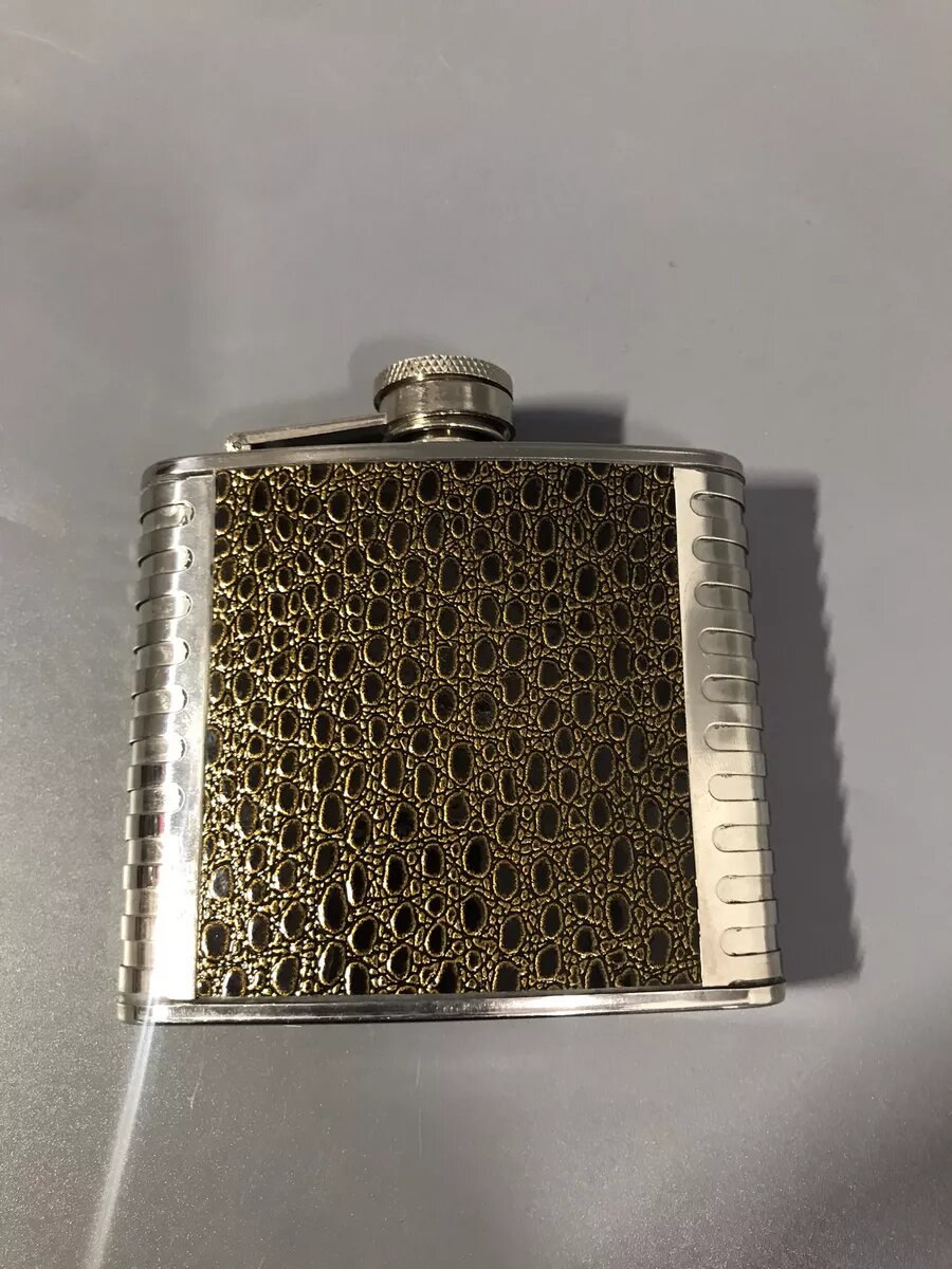 Фляжка для алкоголя, воды из нержавеющей стали, 23 февраля — фото 1