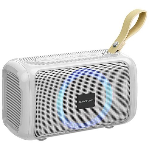 Колонка портативная Borofone BR17 Cool sports Bluetooth пластик FM TF AUX TWS цвет серый 132800₽